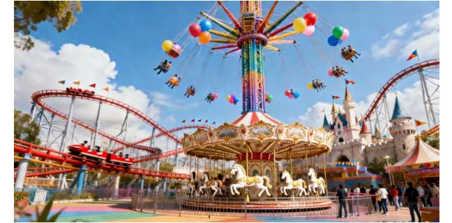 走访游乐设备生产基地-河南文旅博览会招商招观万里行